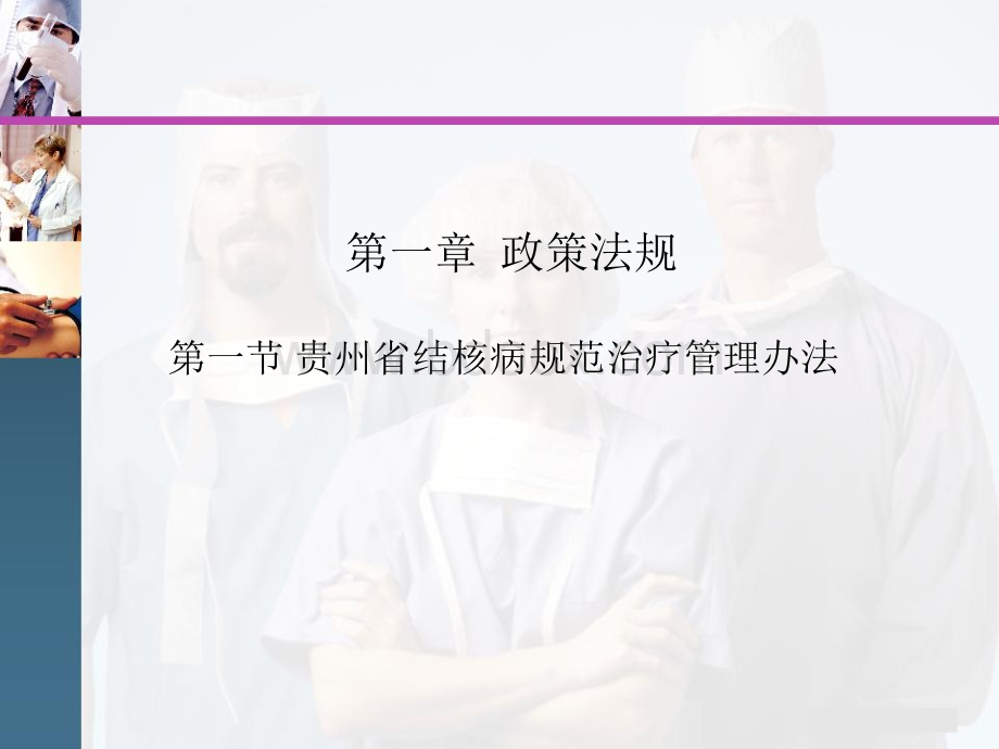 贵州省结核病规范治疗管理办法_精品文档PPT格式课件下载.ppt_第1页