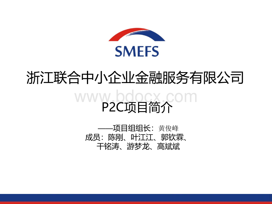 P2C项目简介PPT推荐.ppt_第1页