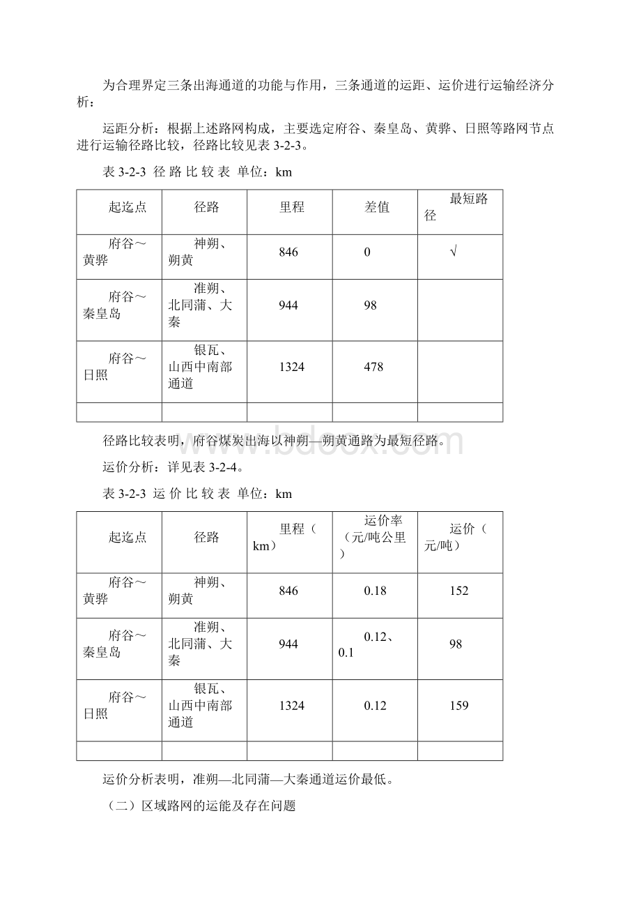 府谷银子湾至兴县瓦塘铁路专用线方案研究Word格式文档下载.docx_第3页