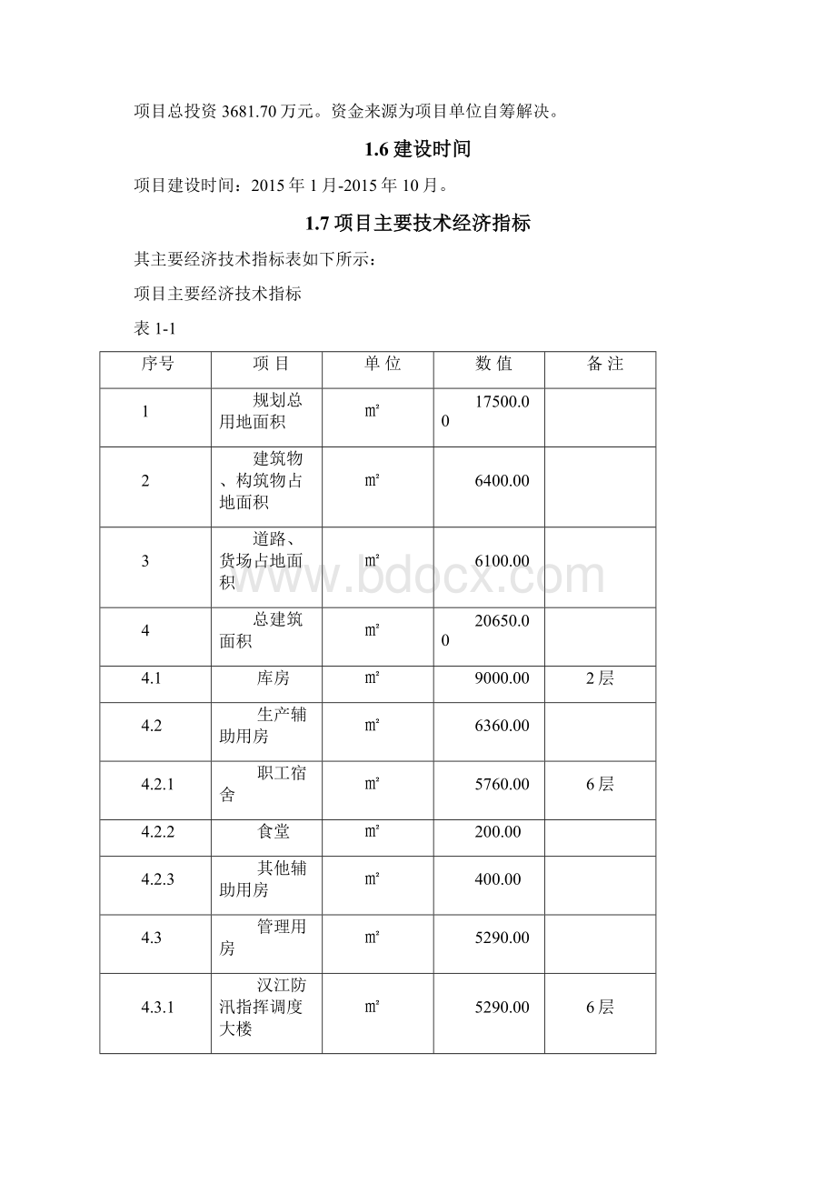 XX防汛物资储备保管用房工程建设项目可行性研究报告.docx_第3页