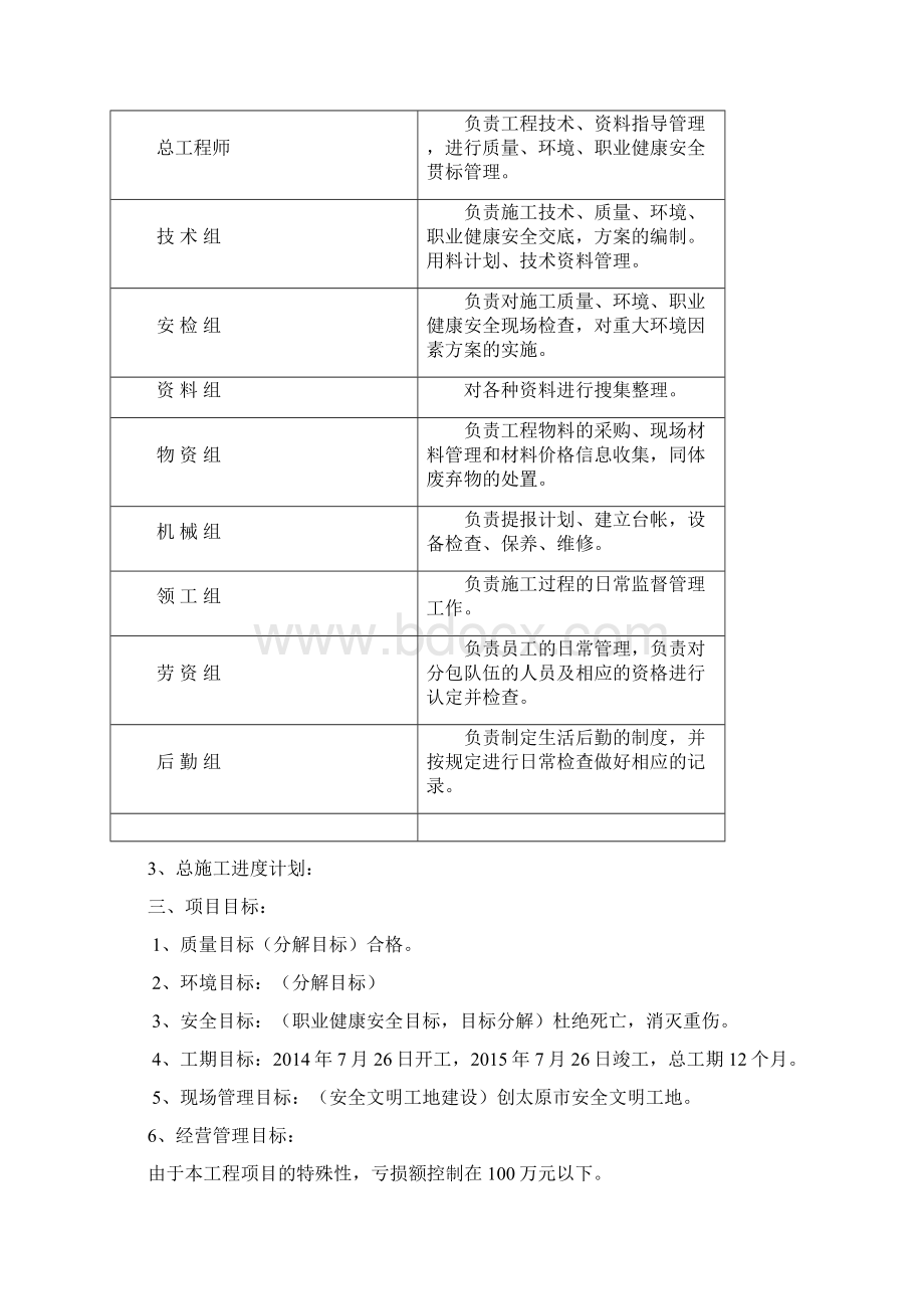 山西省厂区宿舍9#住宅楼工程项目策划书.docx_第3页