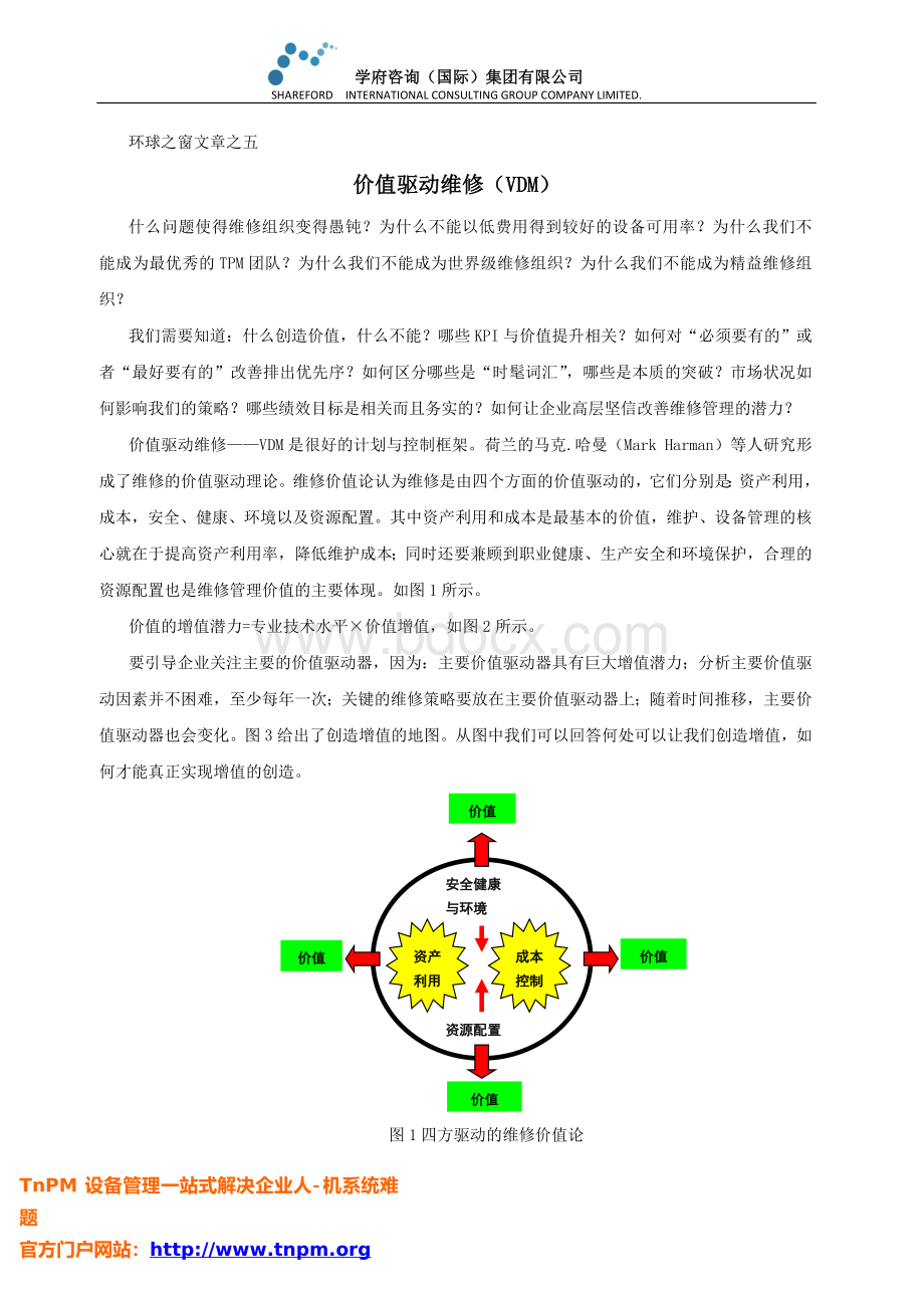 价值驱动维修(VDM)Word文件下载.doc