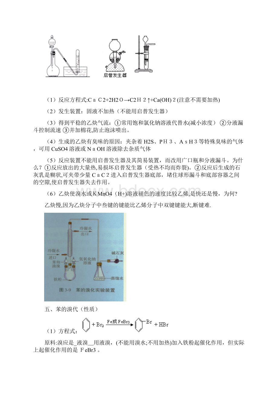 高中有机化学实验大全Word格式.docx_第3页