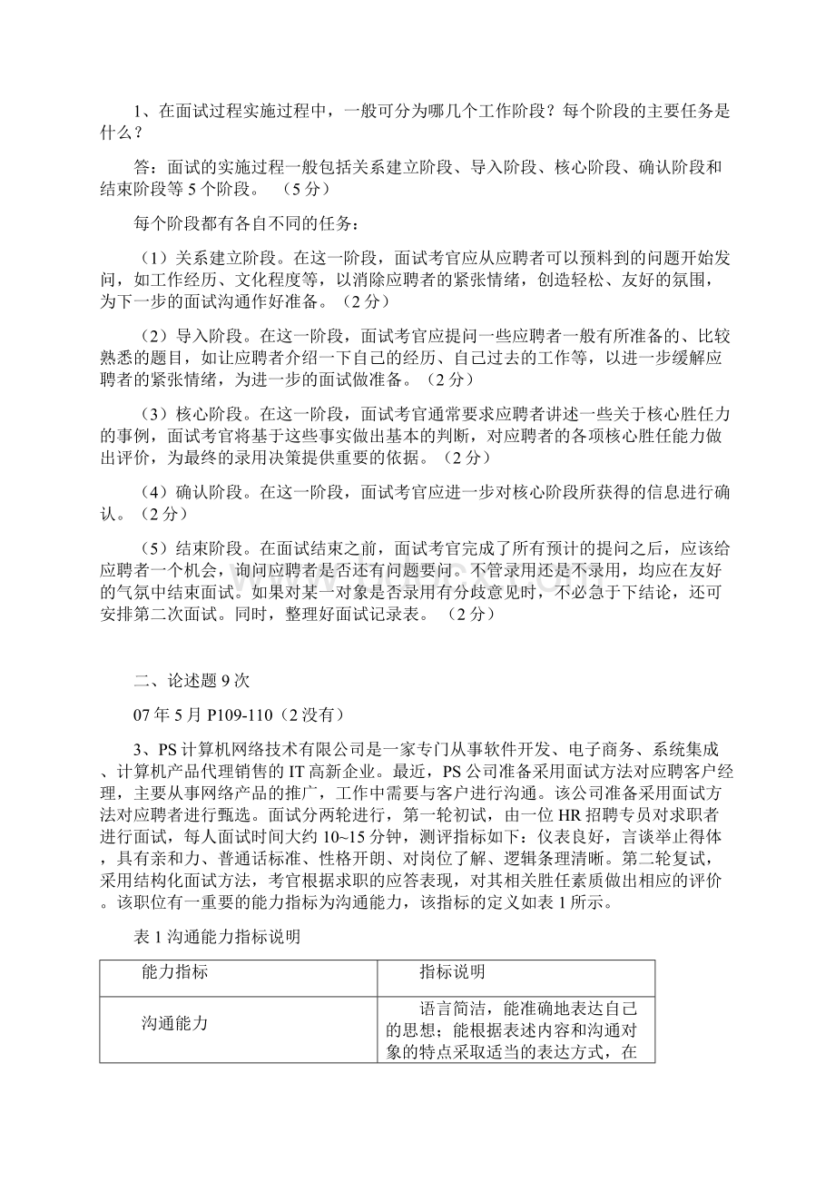 历年人力师考试试题简答题论述题汇总第二章复习进程.docx_第2页