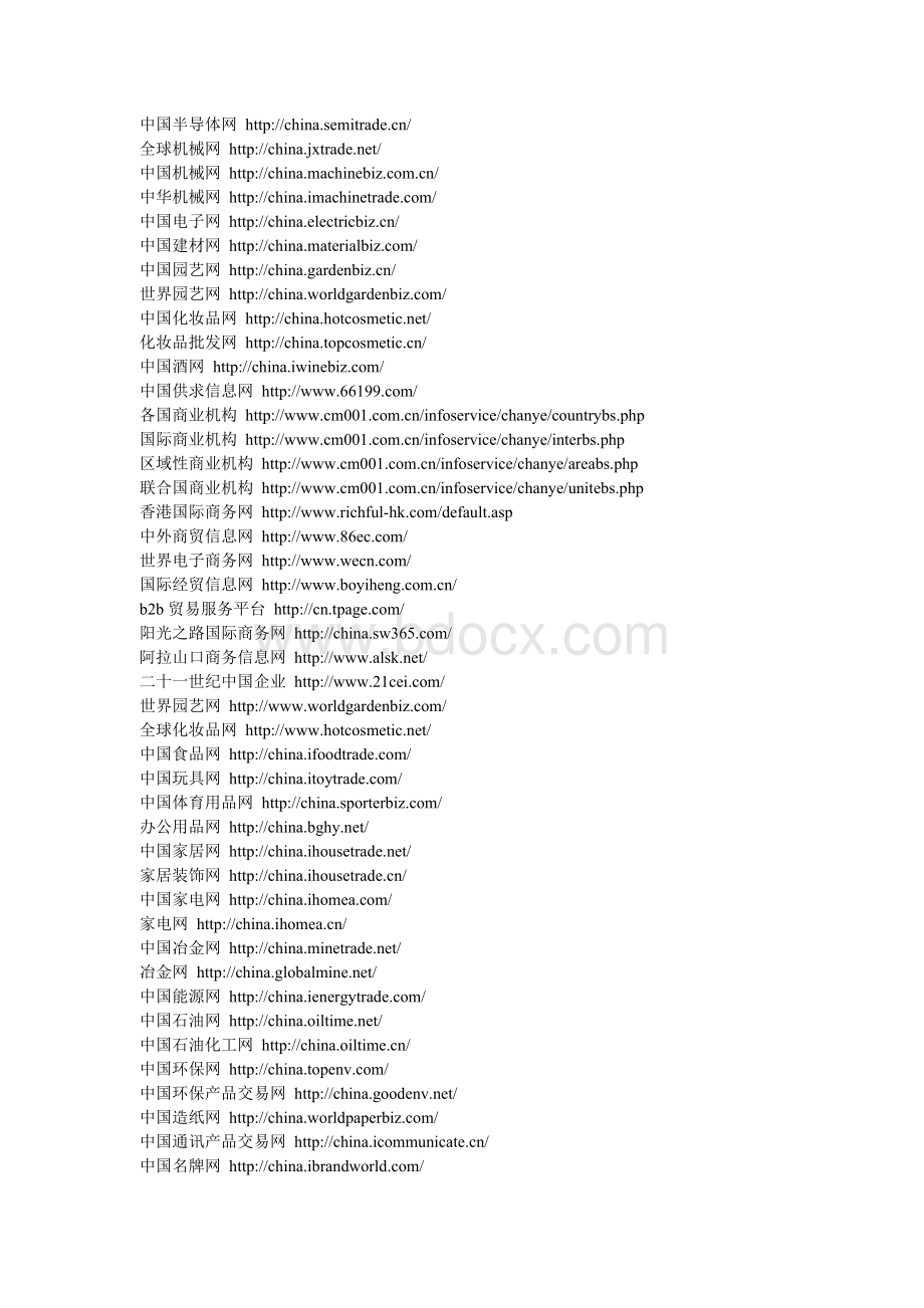 的中国B2B网址大全整理过.doc_第3页