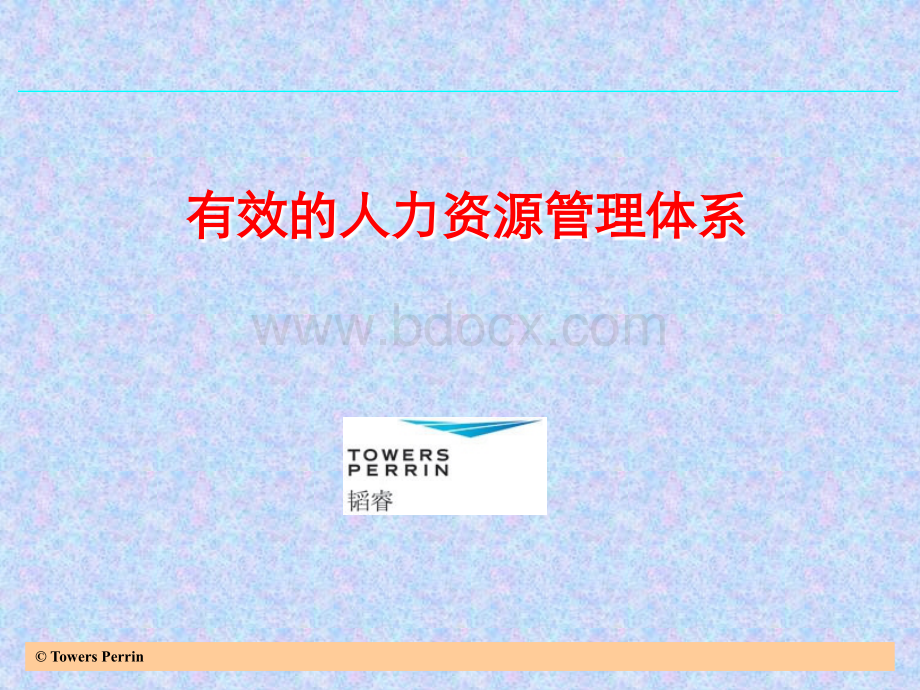 【韬睿惠悦】有效的人力资源管理体系PPT文档格式.ppt