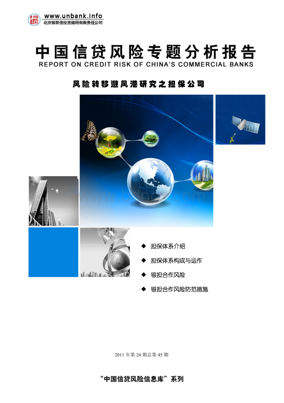 中国信贷风险专题分析报告2011年第24期风险转移避风港研究之担保公司.doc_第1页