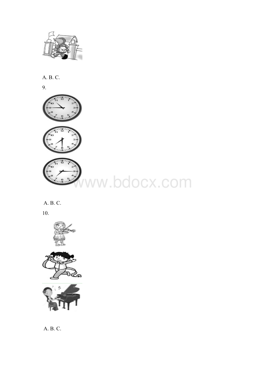 七年级英语下学期期中试题 IV.docx_第3页