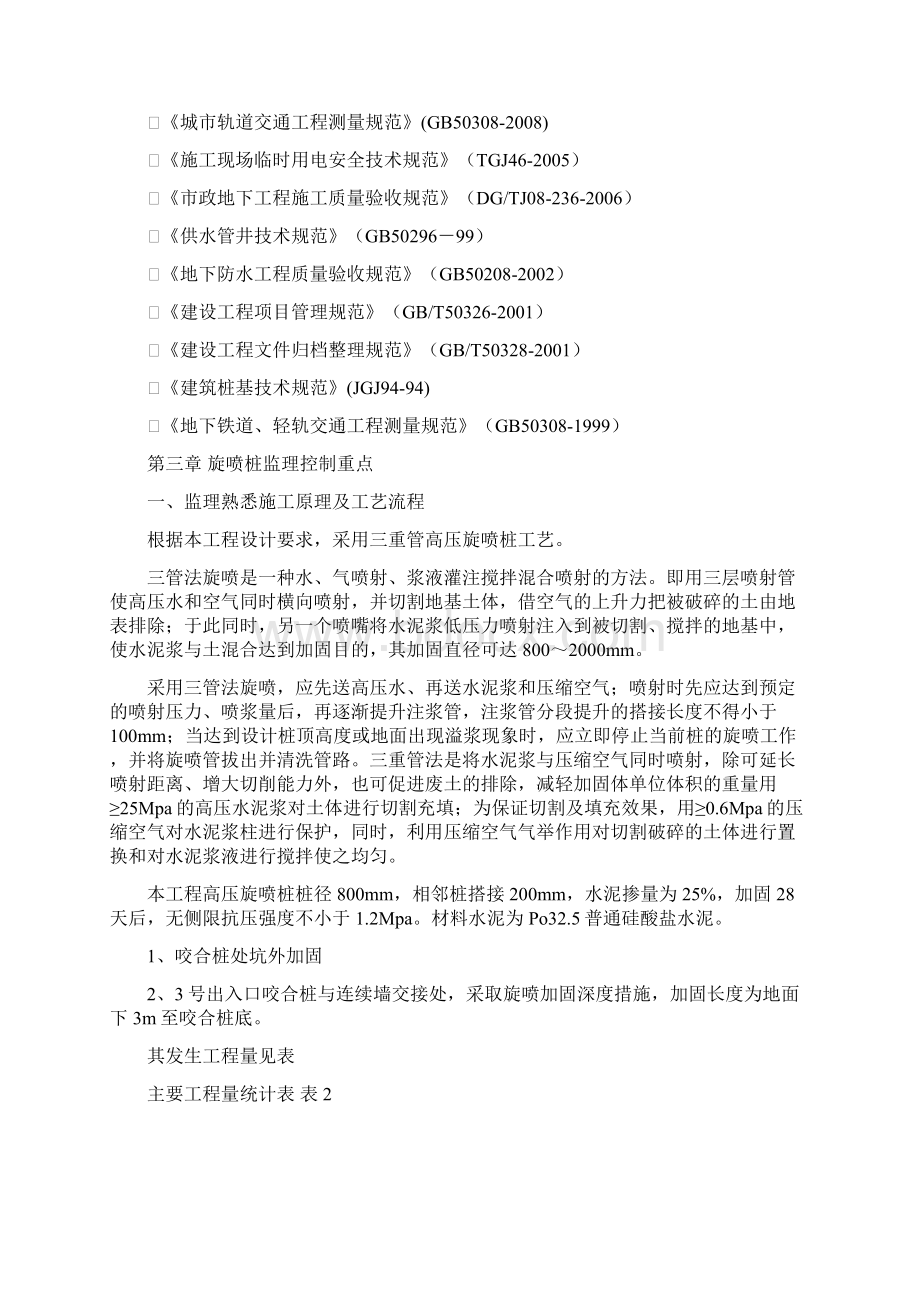 旋喷桩监理细则综述.docx_第2页