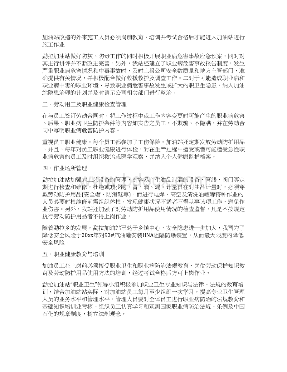 加油站企业年度自查报告.docx_第2页