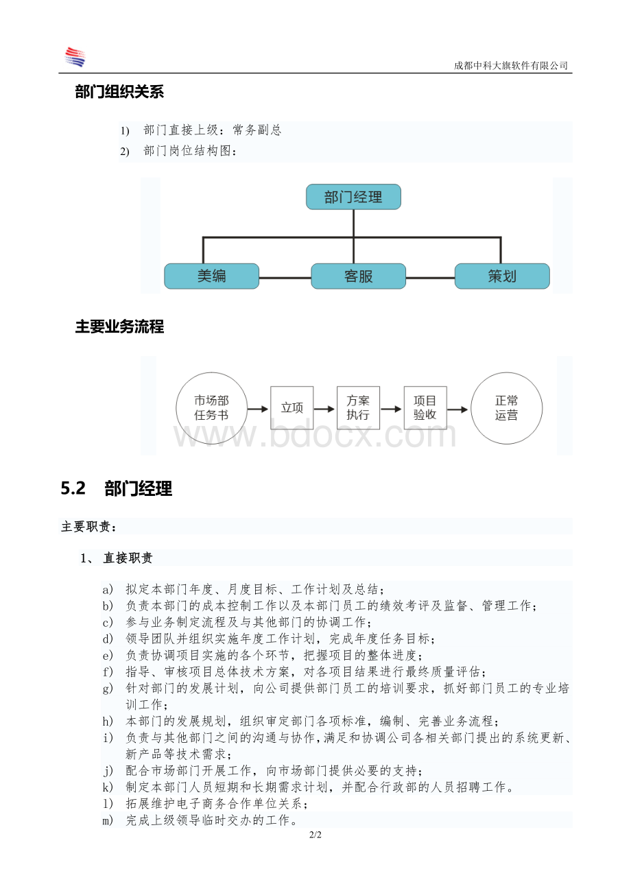 电子商务公司电子商务部工作规范经典案例章程.doc_第2页