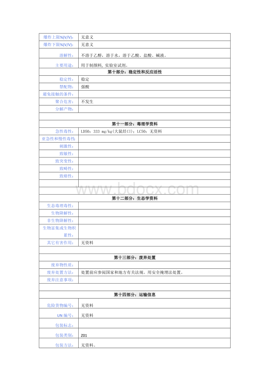 钼酸铵化学品安全技术说明书_精品文档Word下载.doc_第3页