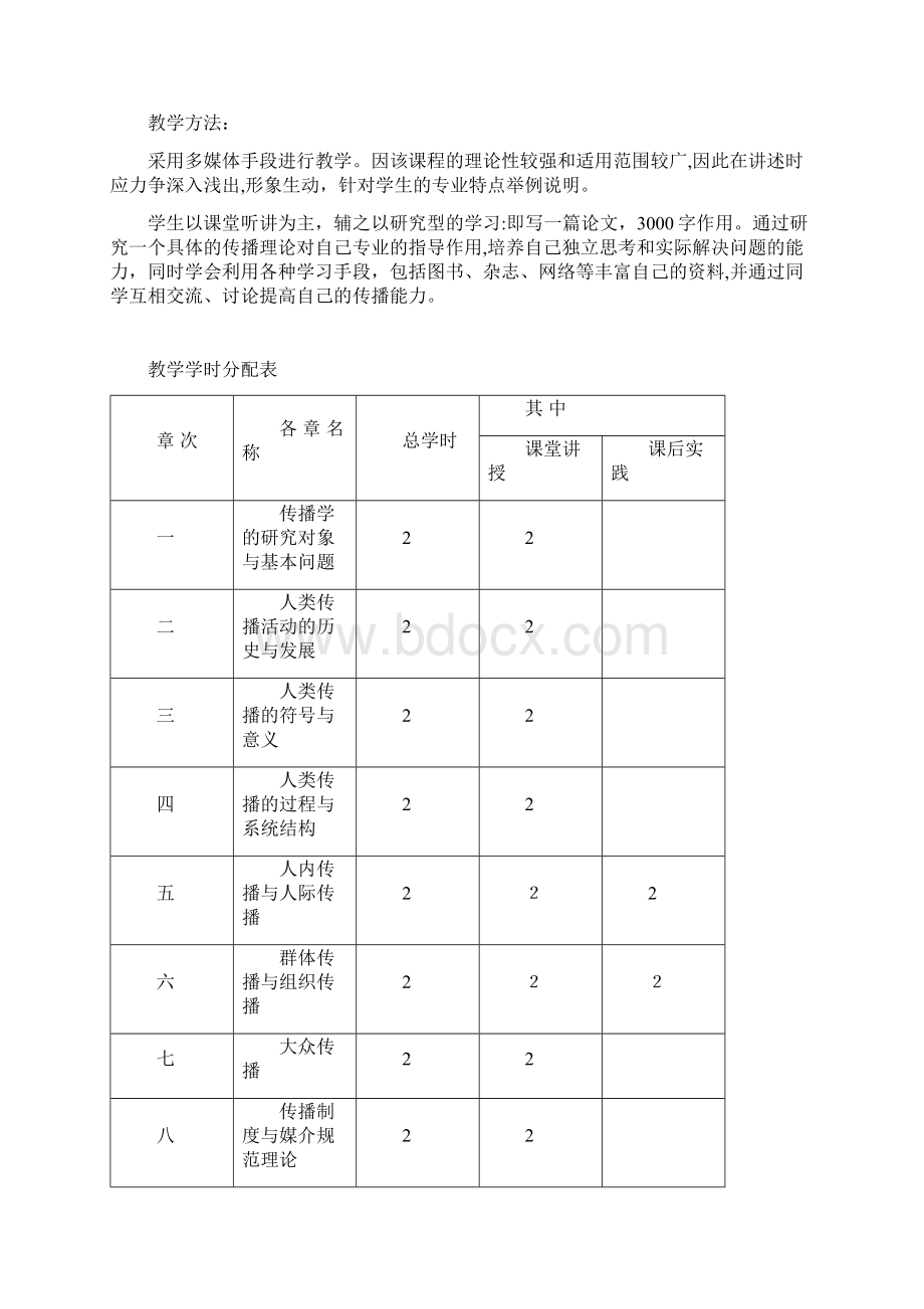 传播学概论教学导案Word格式文档下载.docx_第2页