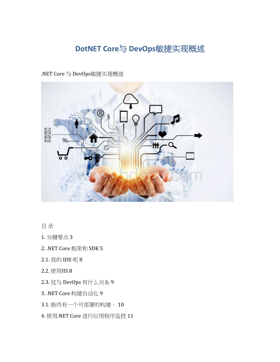 DotNET Core与 DevOps敏捷实现概述Word下载.docx