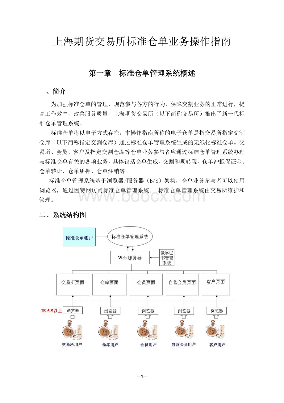 上海期货交易所标准仓单业务操作指南资料下载.pdf