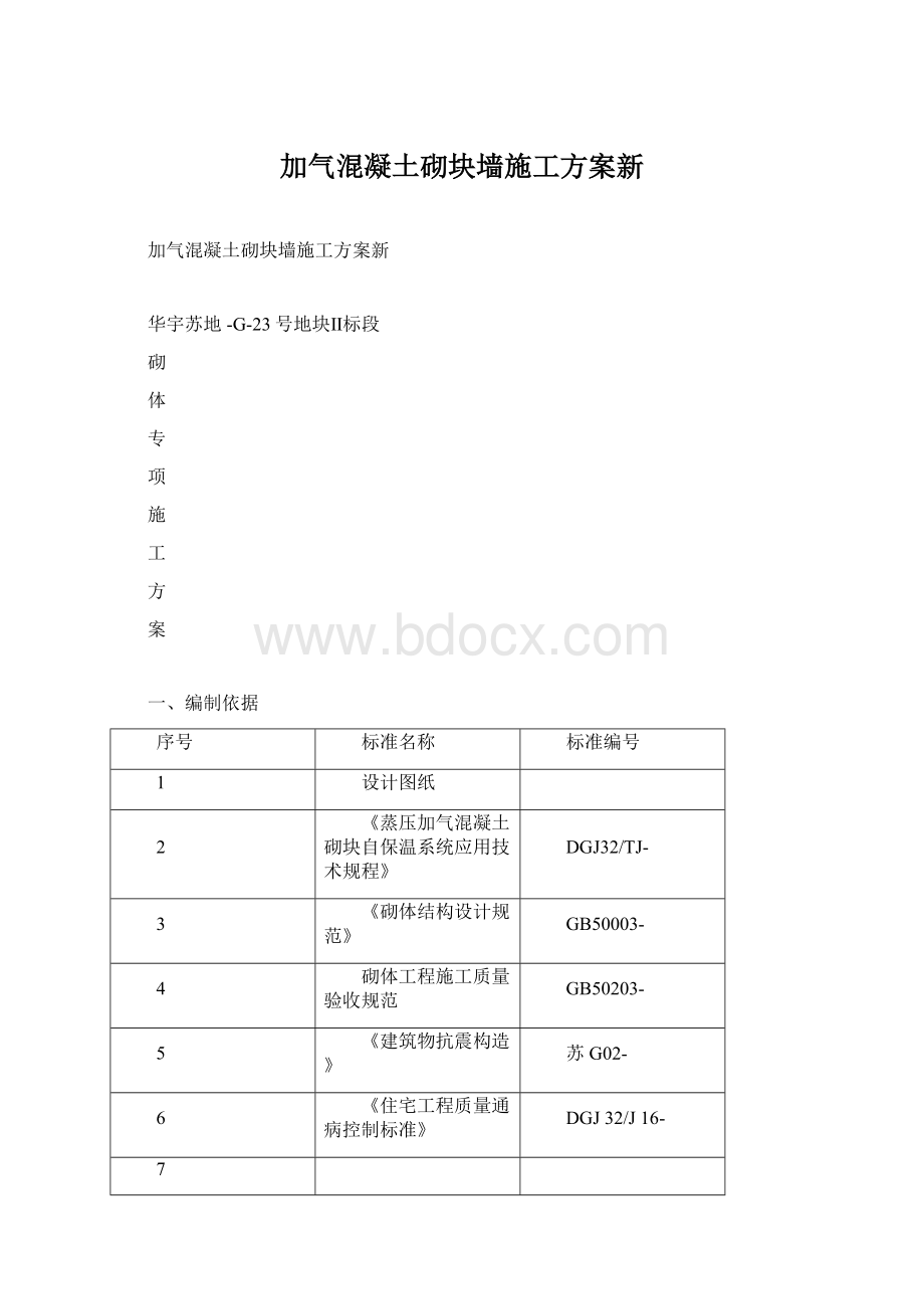 加气混凝土砌块墙施工方案新.docx