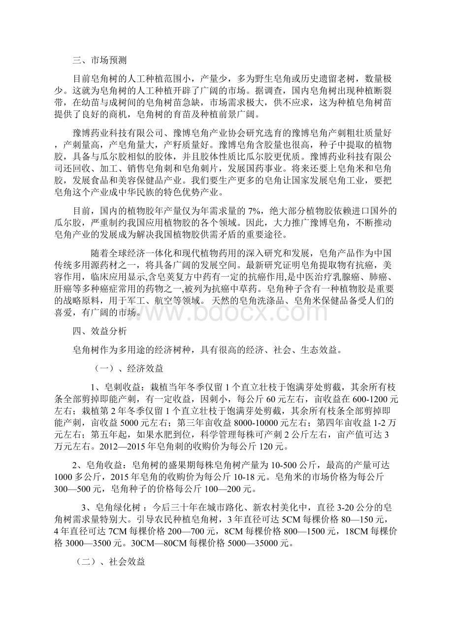 最新皂角刺中药材小县镇三年细化建设规划可行性方案.docx_第3页