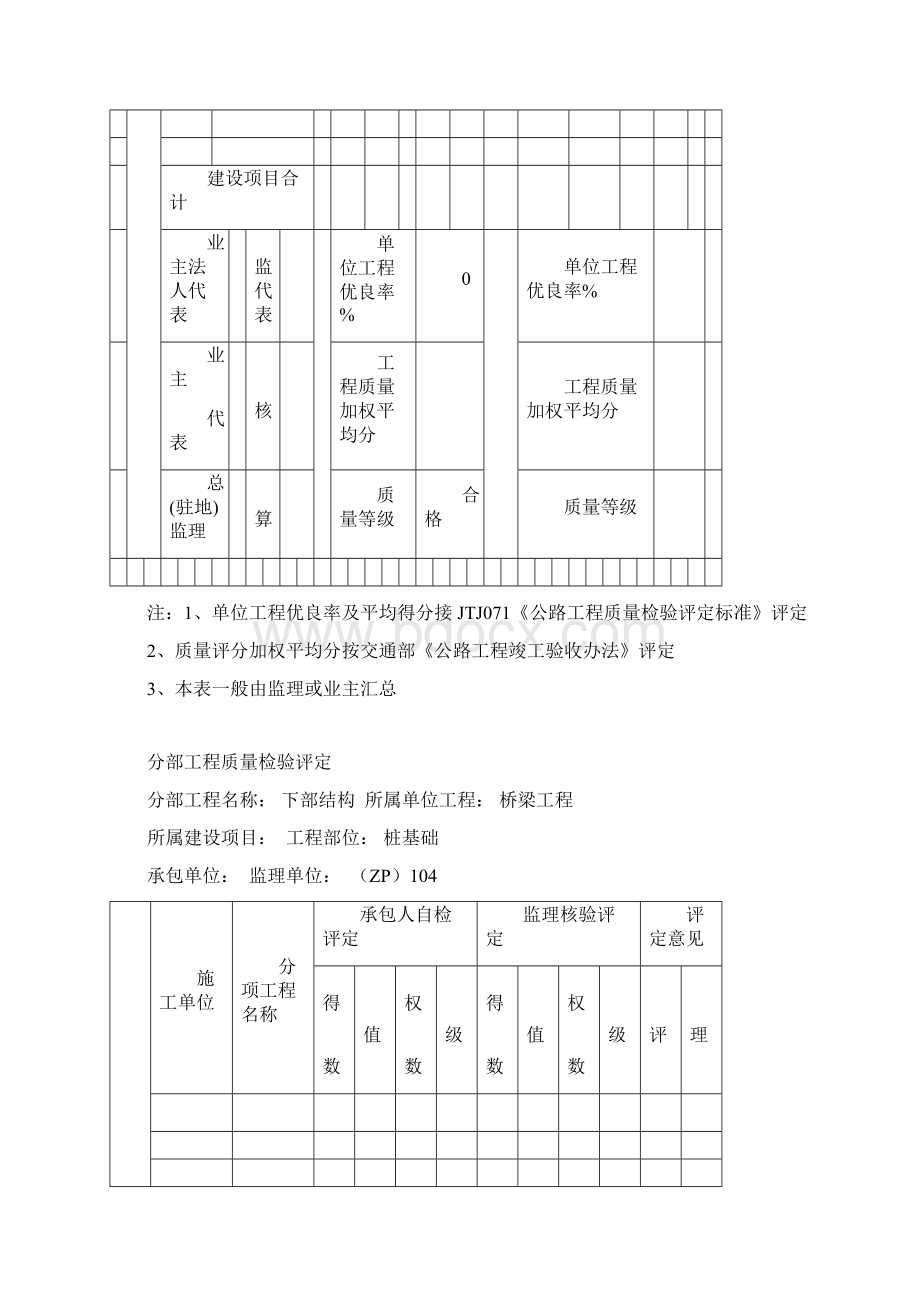 桥梁工程质量检验评定表.docx_第3页