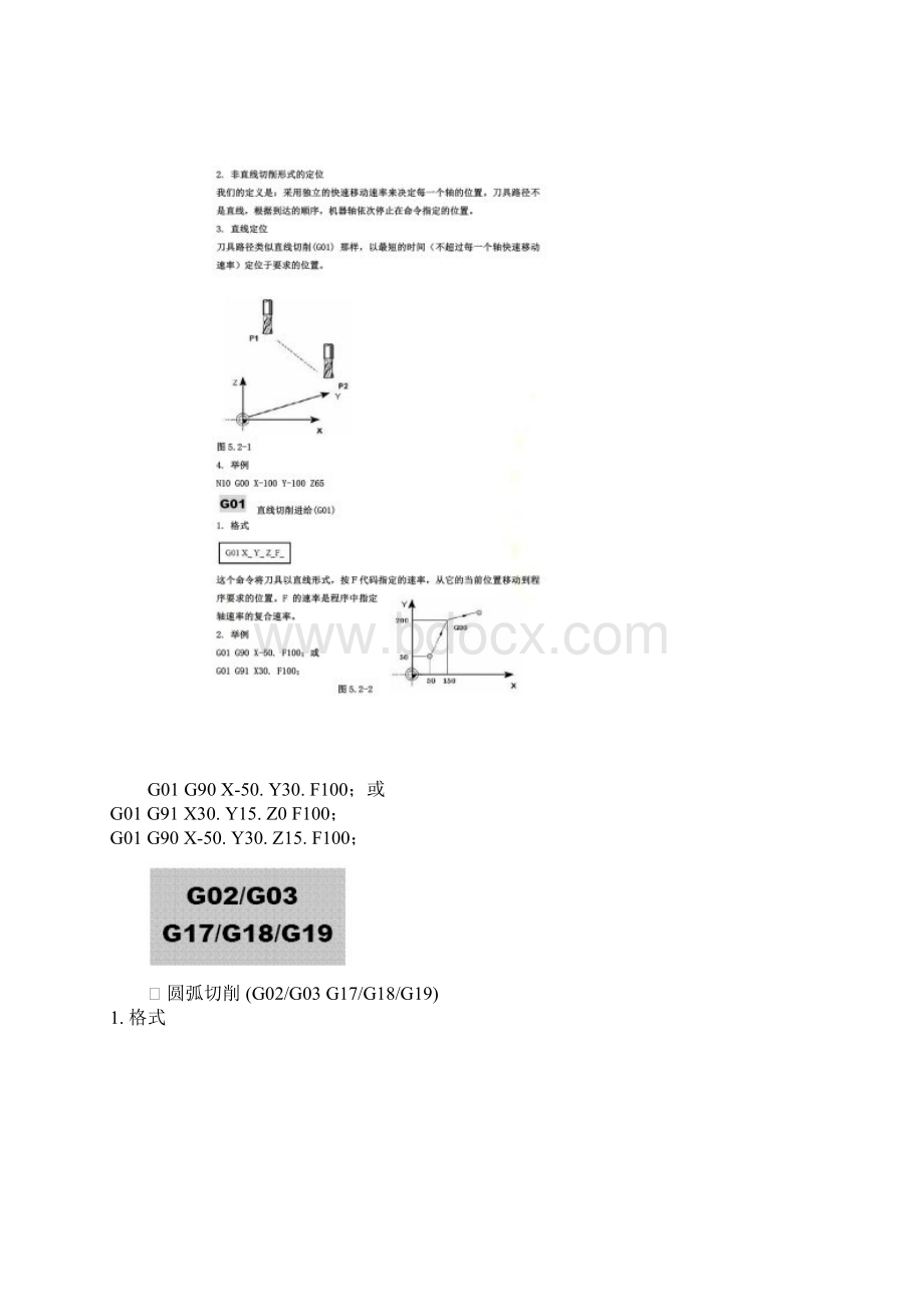 FANUC铣床编程使用实例Word文档下载推荐.docx_第2页