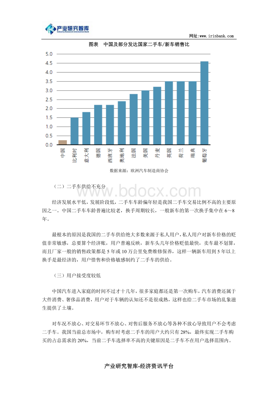 中国二手车市场发展现状及前景展望Word文档下载推荐.doc_第3页