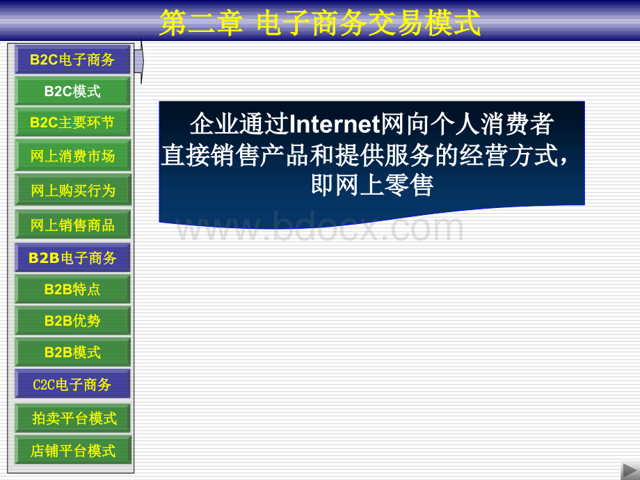 02第二章电子商务交易模式PPT资料.ppt_第1页