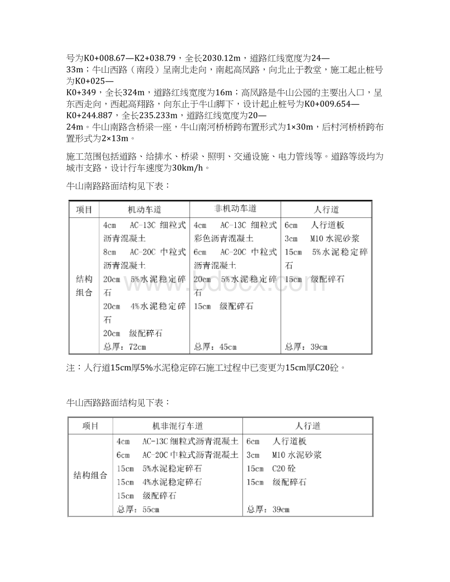 市政道路质量评估报告Word文件下载.docx_第2页