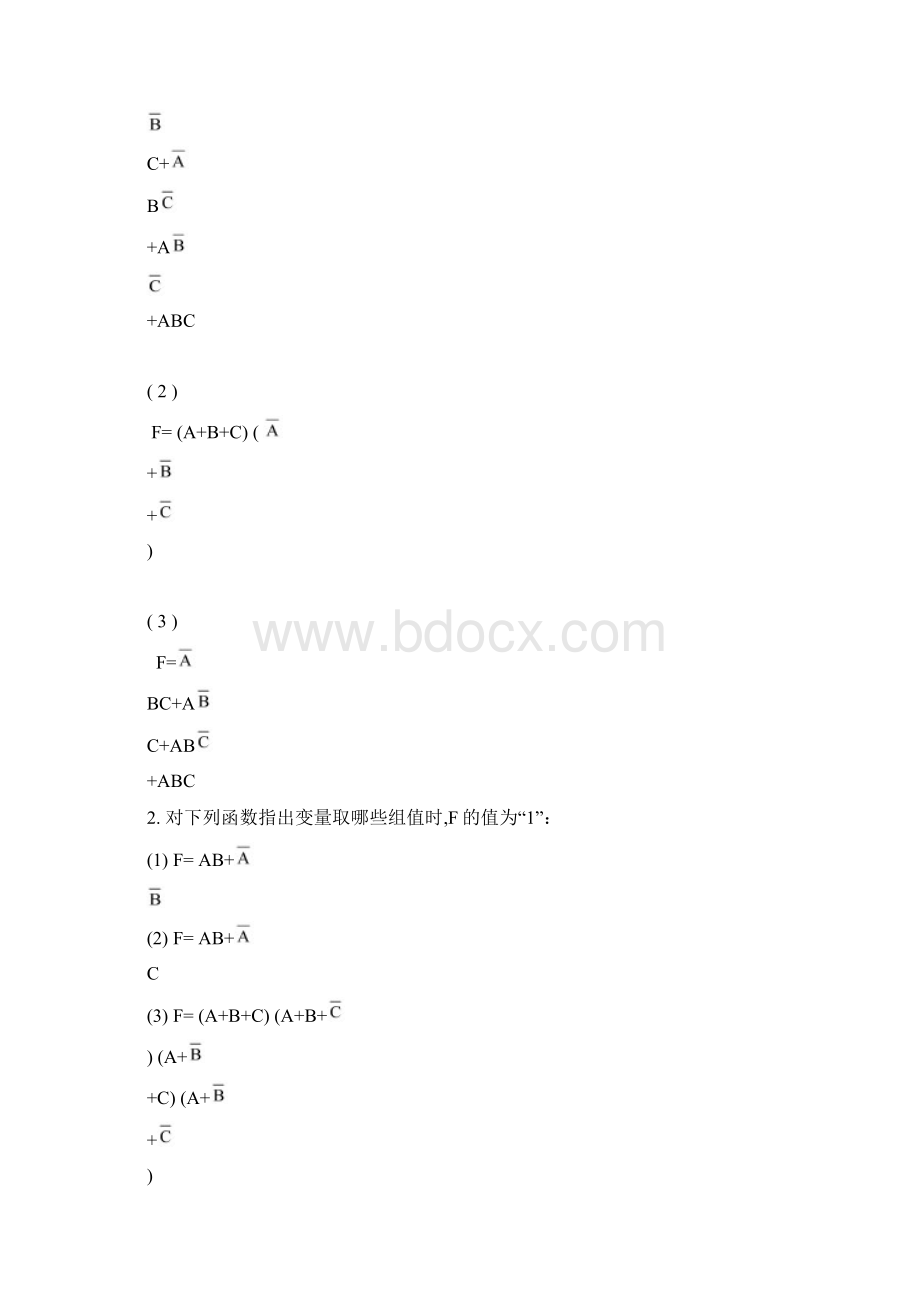 数字电路与数字电子技术 课后答案第四章Word文件下载.docx_第2页