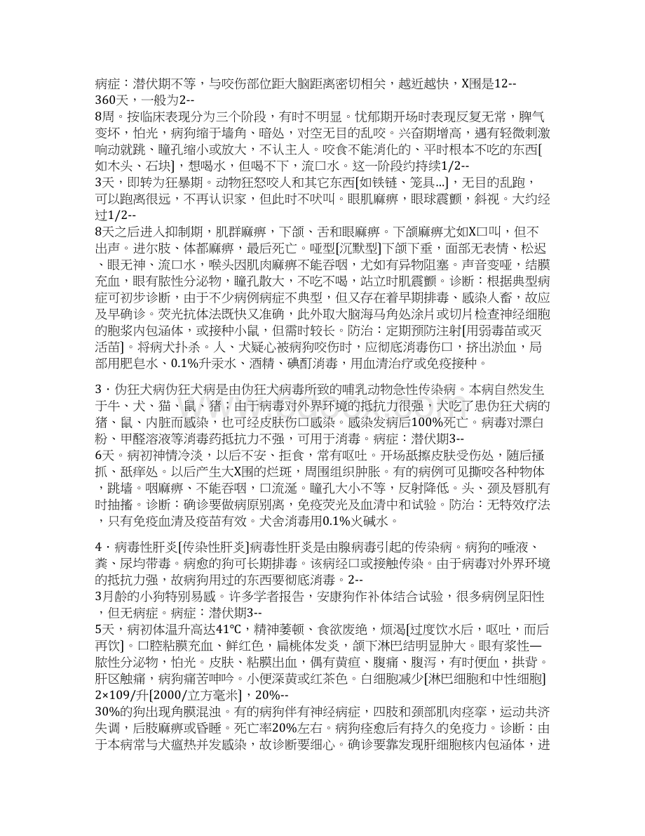 常见犬病大全Word文件下载.docx_第2页