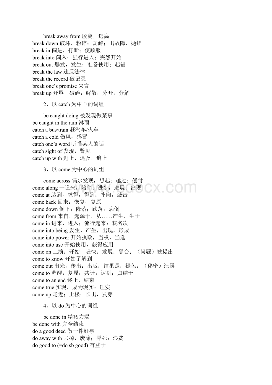 英语常用固定搭配64488.docx_第3页