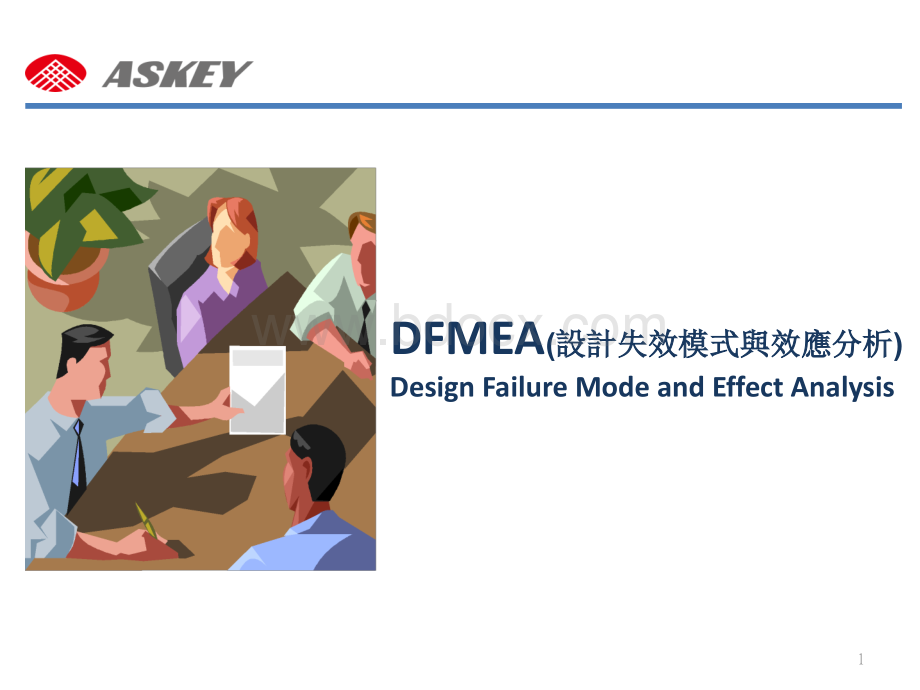 DFMEA(设计失效模式与效应分析)-20121123.pptx_第1页