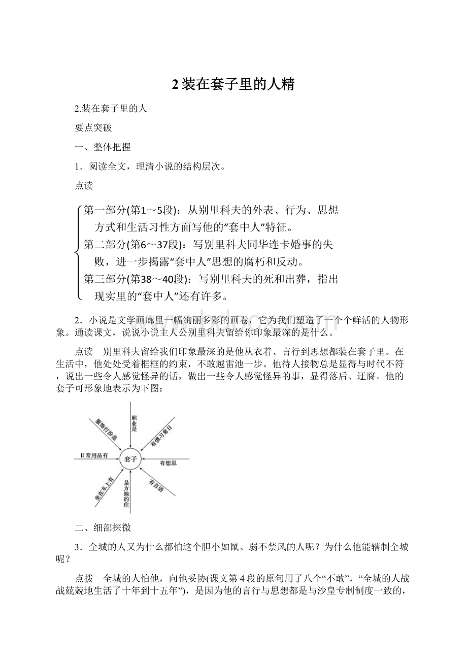 2装在套子里的人精Word文档格式.docx_第1页