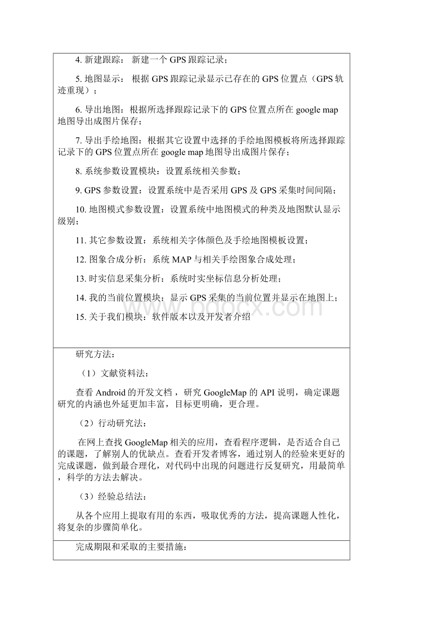 基于Android手机平台GPS轨迹重现系统设计与实现毕业设计.docx_第3页