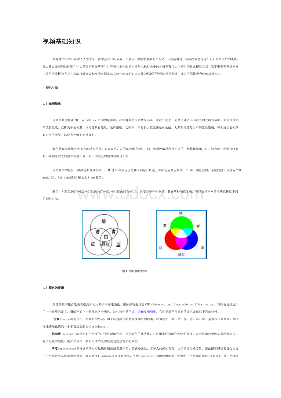 视频基础知识.doc_第1页