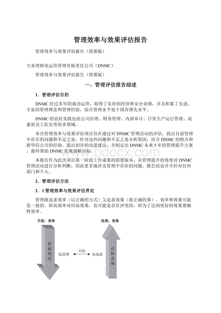 管理效率与效果评估报告.docx