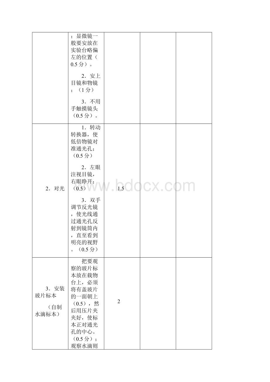 小学科学六年级上册实验操作考试试题Word文档下载推荐.docx_第2页