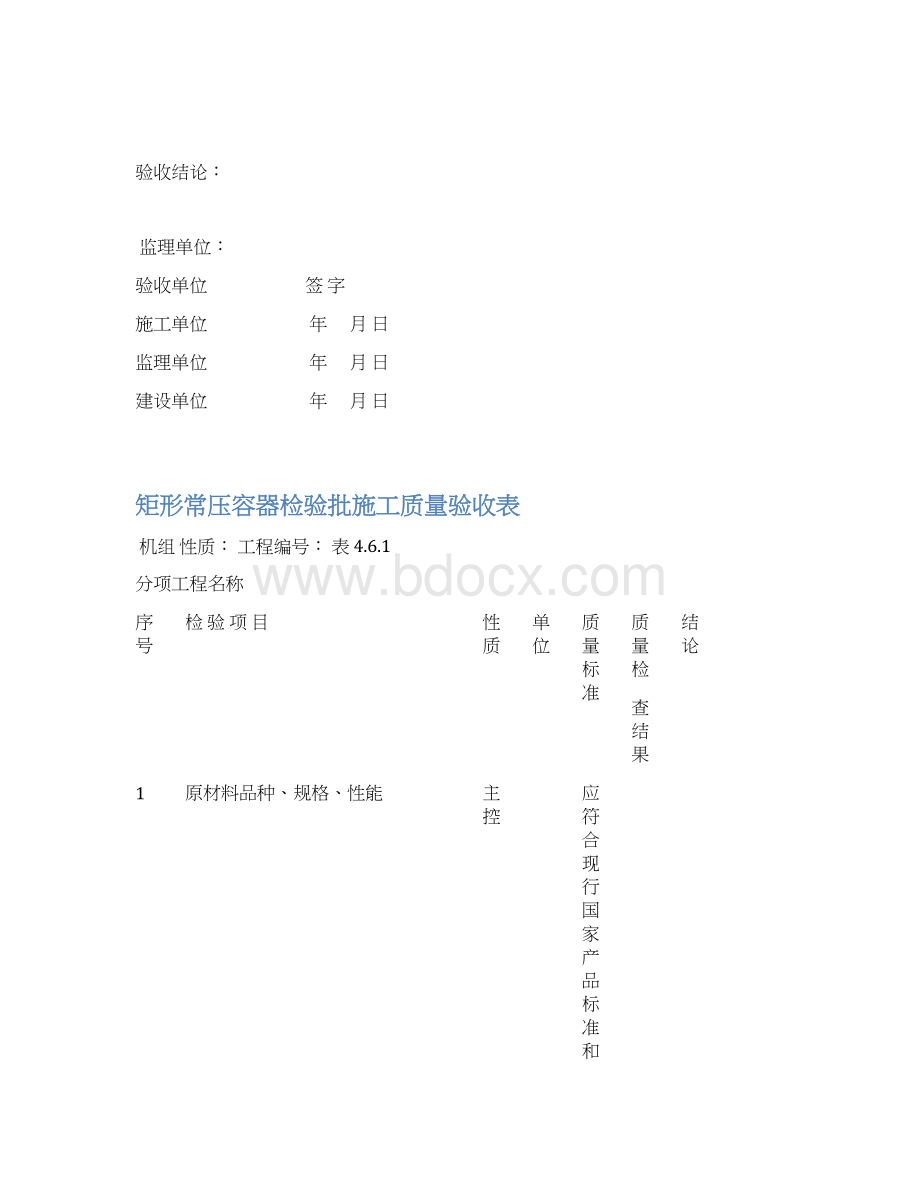 05钢制焊接常压容器分部工程验收表.docx_第3页