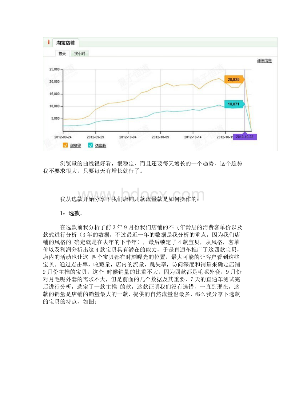 淘宝运营实战如何在天内让店铺的UV提高倍Word格式.doc_第2页