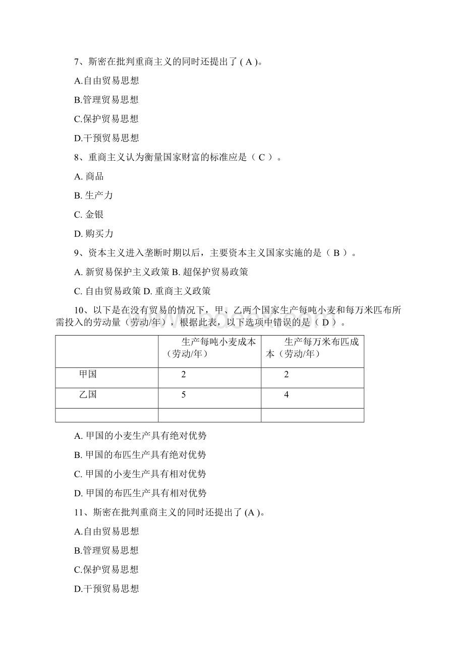 国际经济学学位考试试题参考答案见题后Word格式文档下载.docx_第2页