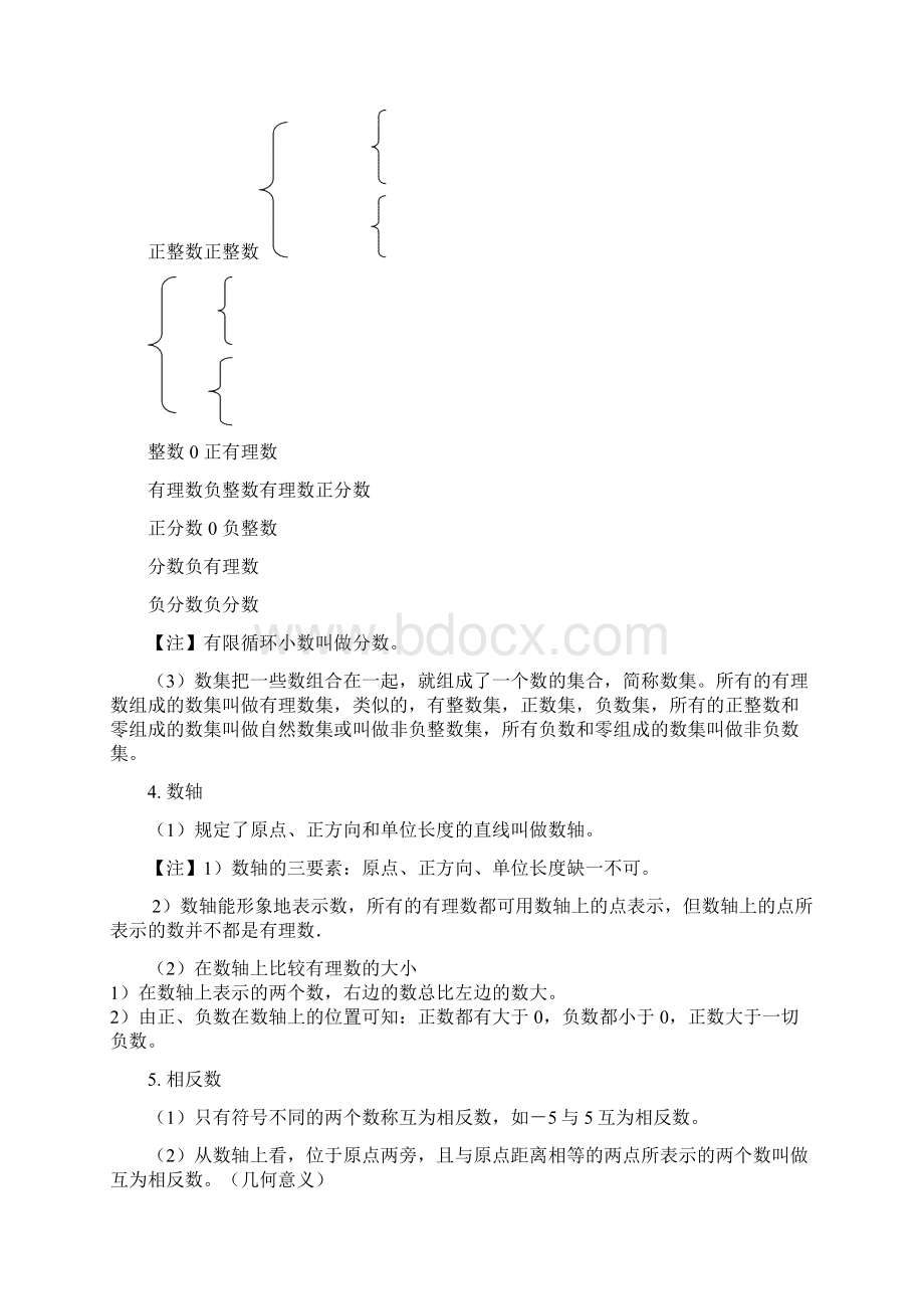 华师大版数学七年级上册全册知识点.docx_第2页