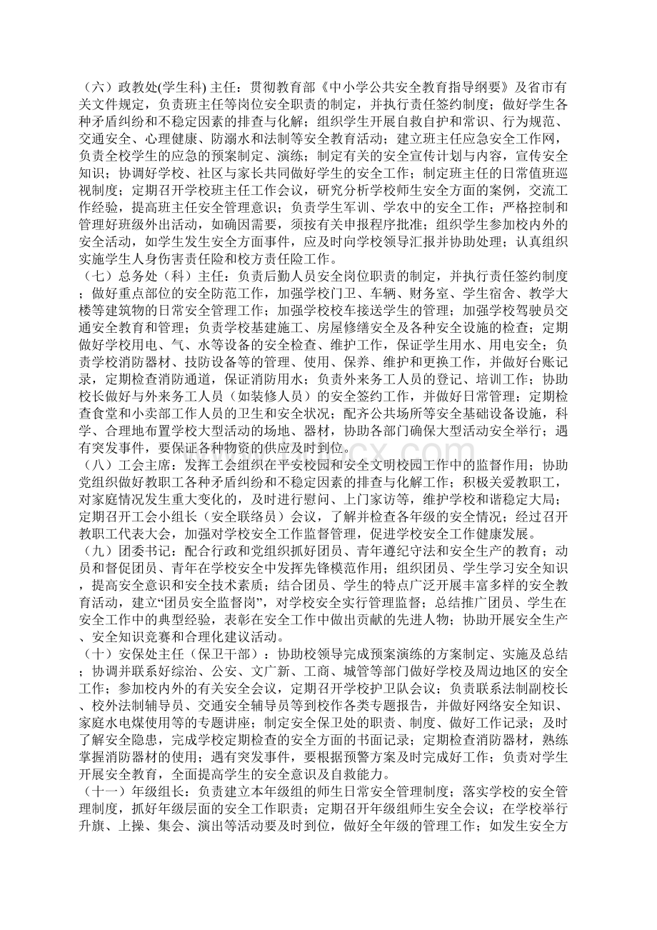 学校各岗位职责一岗双责.docx_第2页