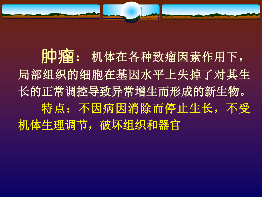 肿瘤总论华中科技大学同济医学院外科学系PPT资料.ppt_第3页