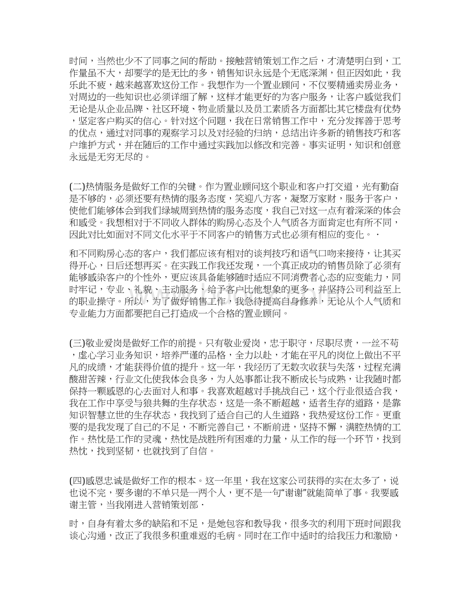 营销策划个人工作总结.docx_第2页