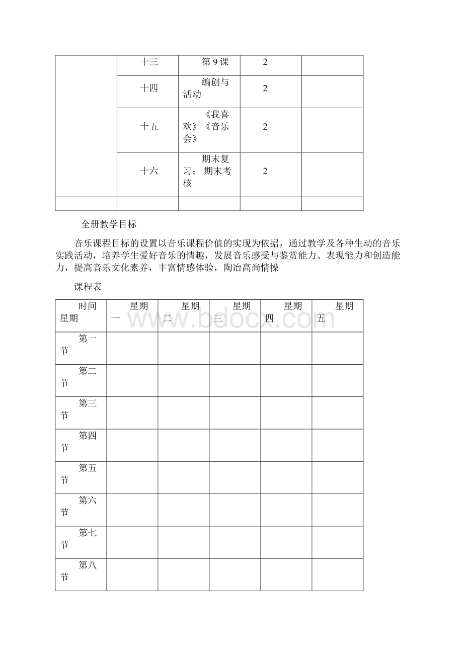 新人音版小学音乐五年级下册全册教案1文档格式.docx_第2页