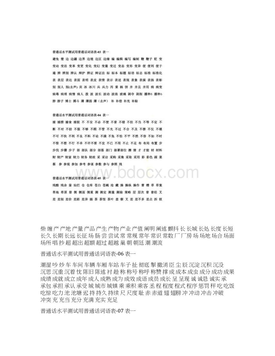 《普通话水平测试用普通话词语表》Word文档格式.docx_第2页