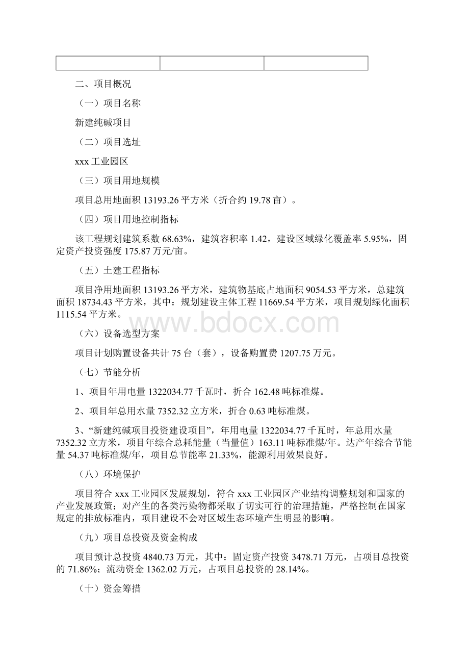 新建纯碱项目投资计划.docx_第3页