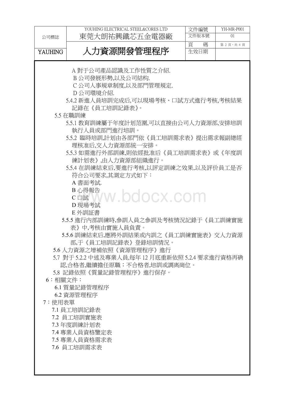 人力资源开发管理程序aWord文档格式.doc_第2页