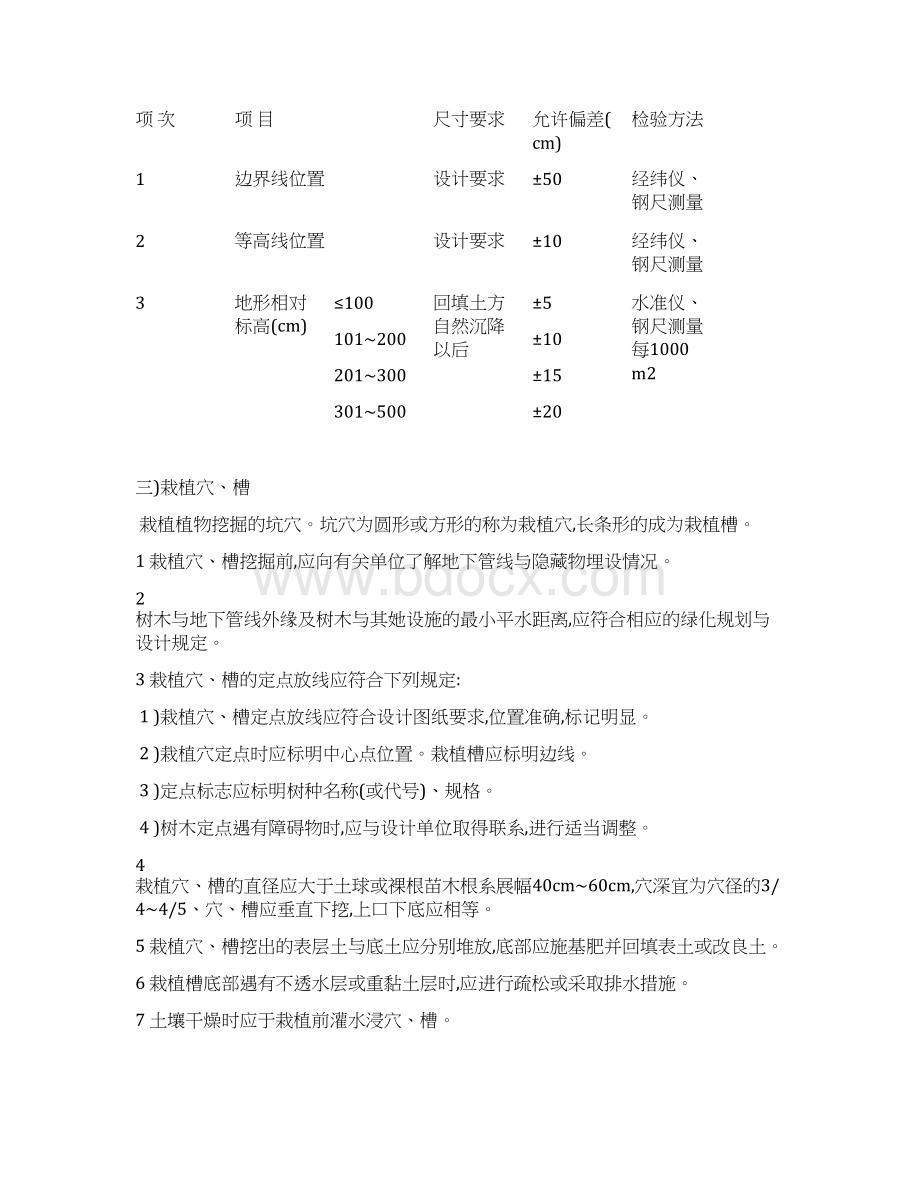 园林绿化工程验收规范主要内容Word格式.docx_第2页