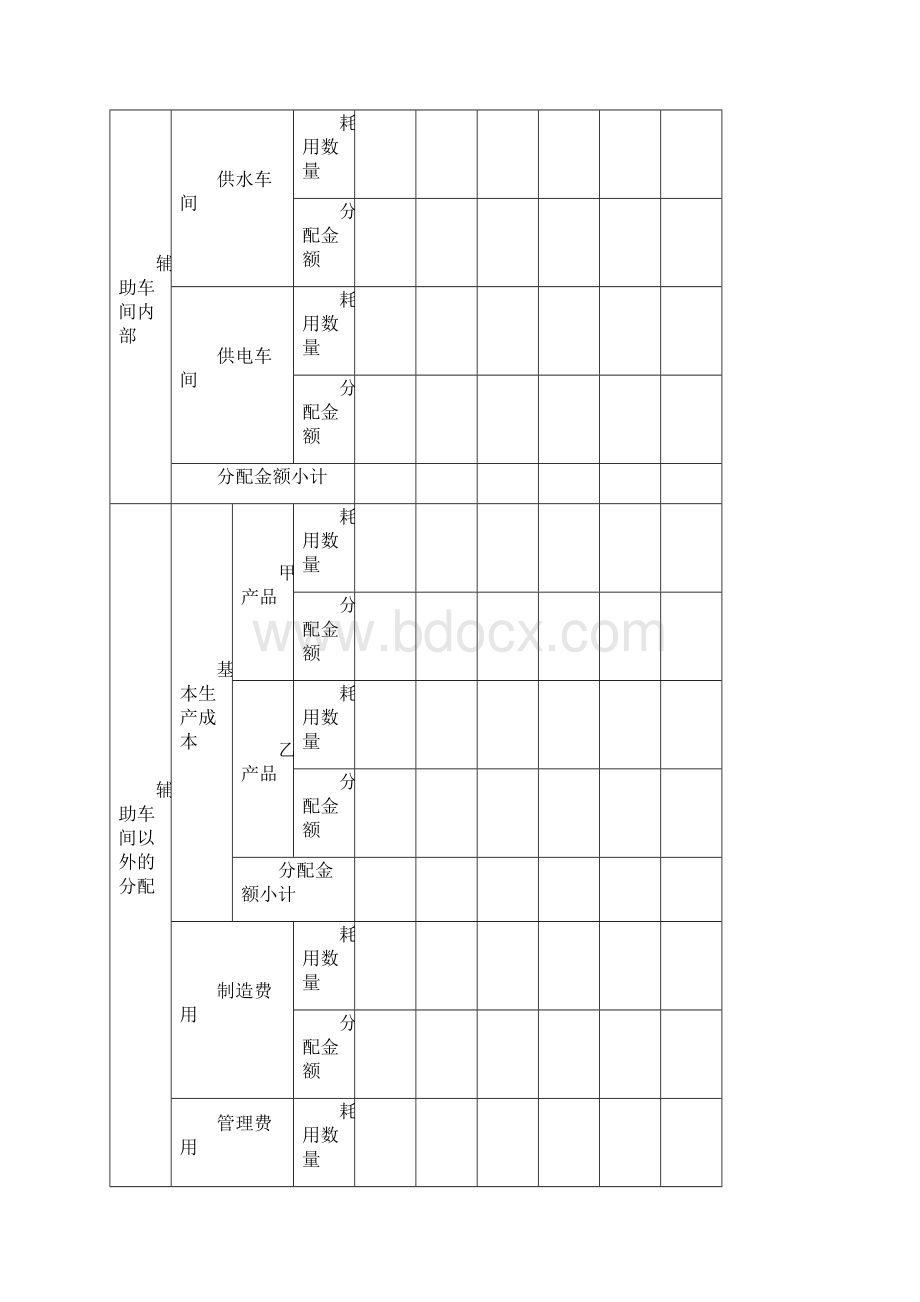 成本会计练习题第二部分复习进程Word文档下载推荐.docx_第2页