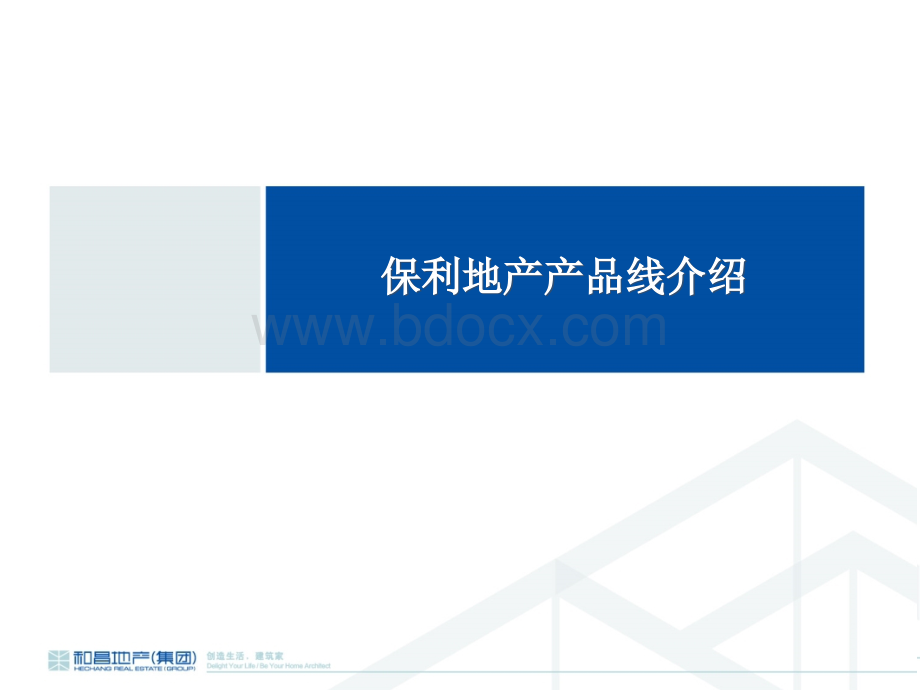 保利产品线的经典介绍.ppt_第1页