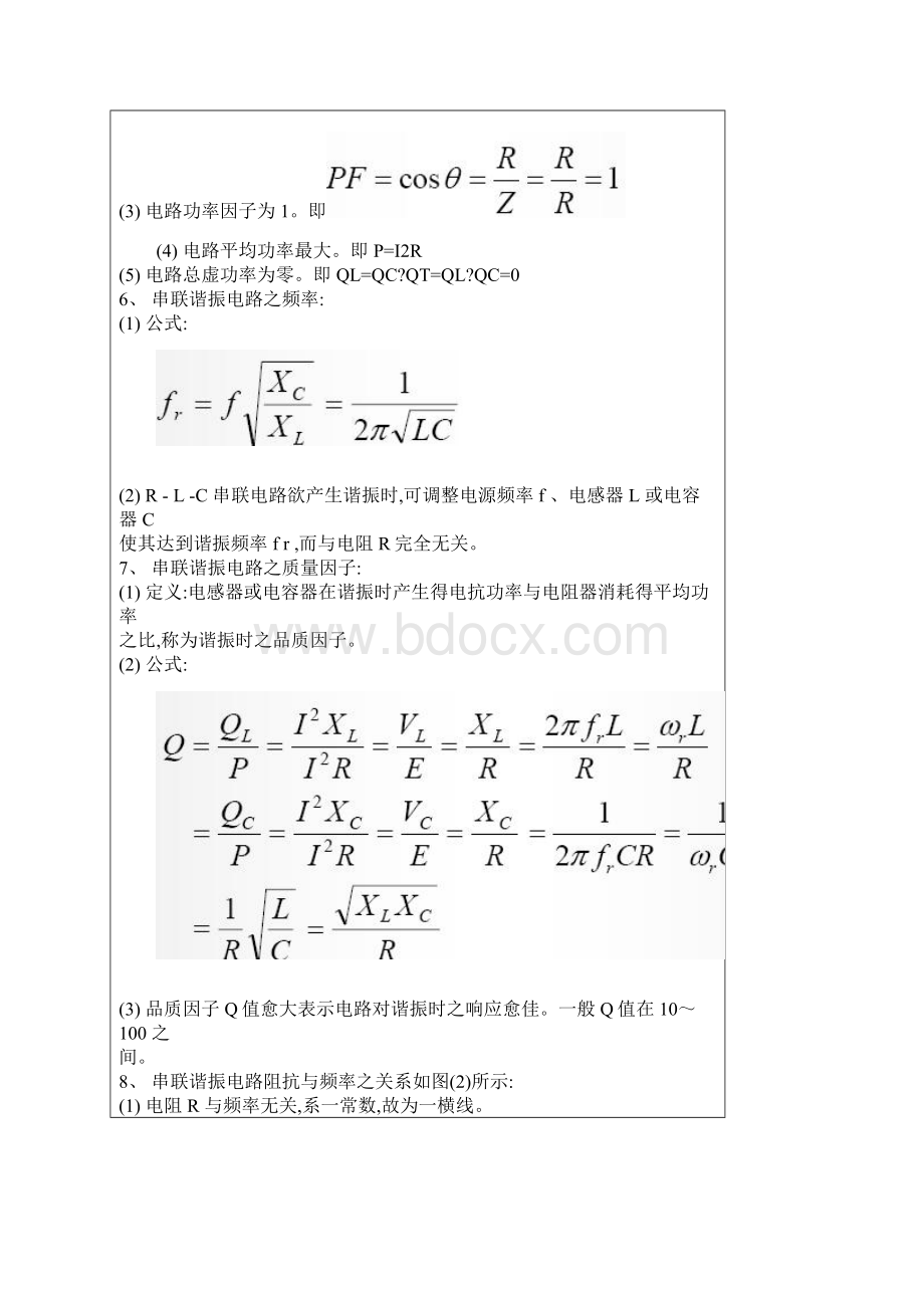 RLC串联谐振的频率与计算公式.docx_第2页